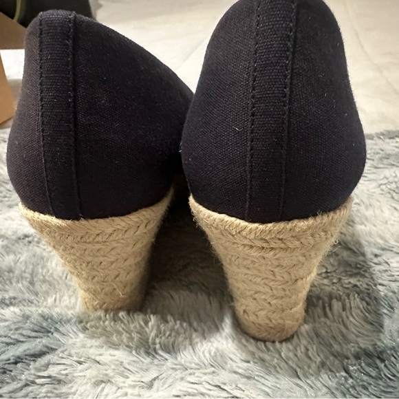 J Crew canvas Espadrille wedge - Picture 5 of 6